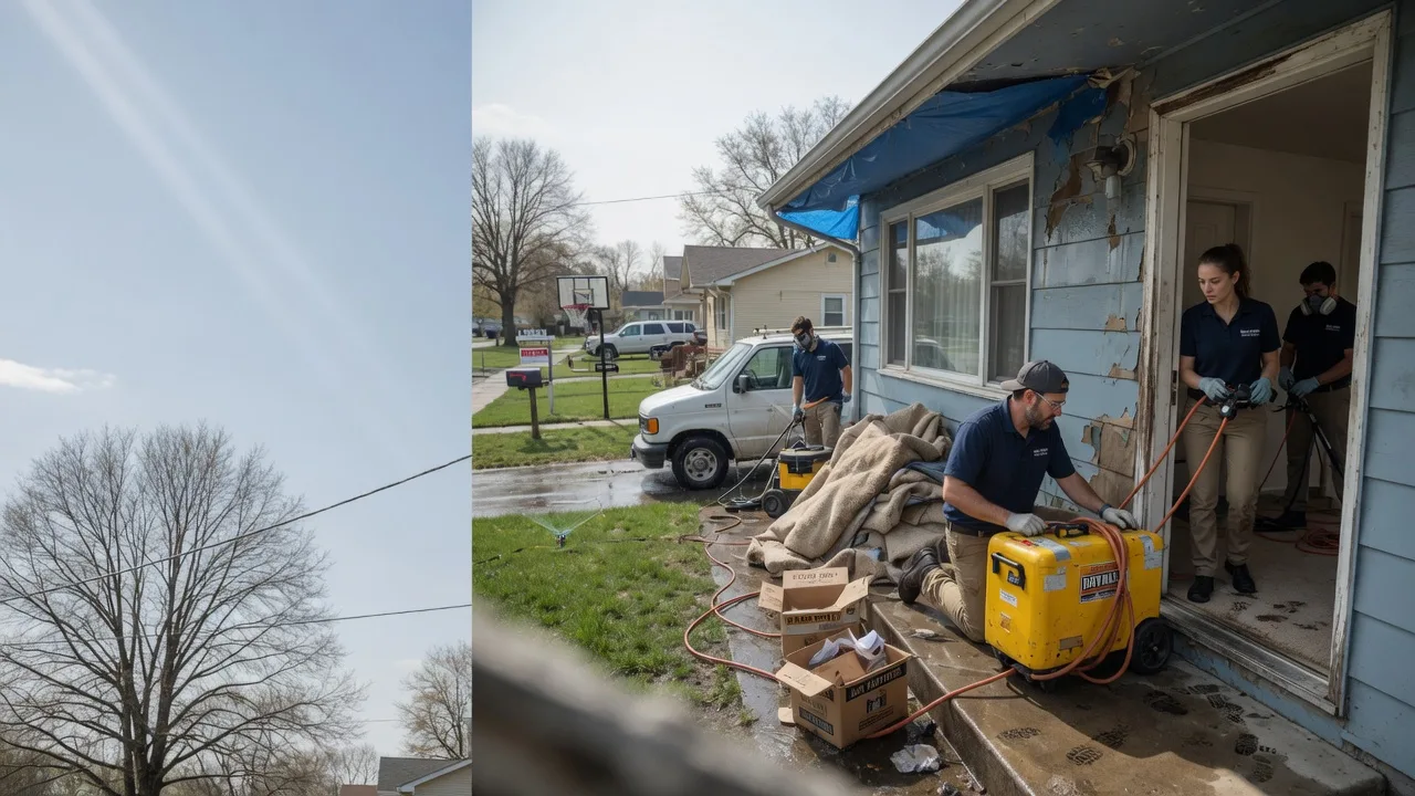 Basement Flood Cleanup in Vaughn, NM near me